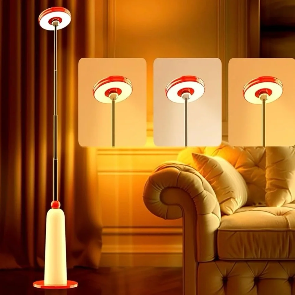 Floor Lamp for Living Room 360° Magnetic Bright Lights Cordless Standing